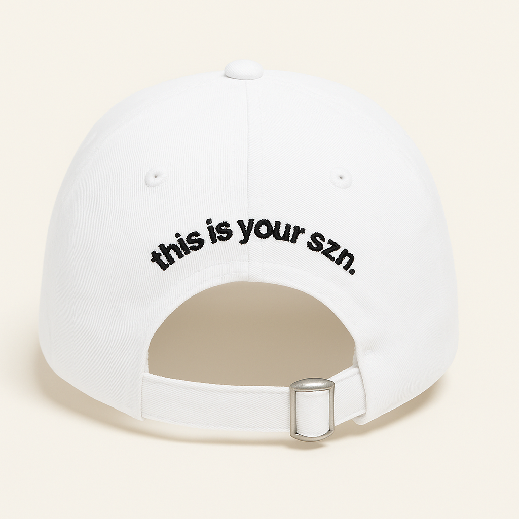 The BabySZN Original - White Cap