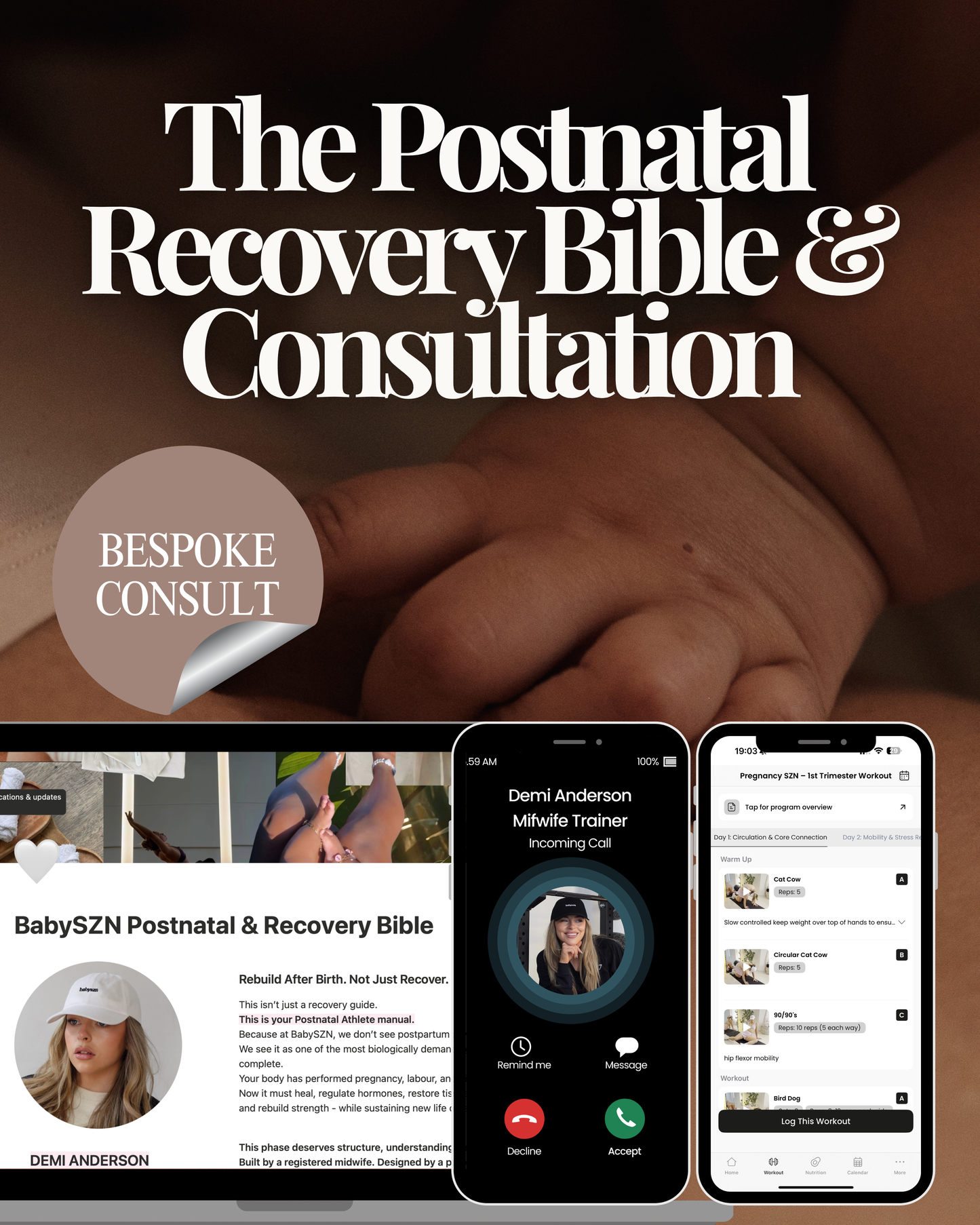 The Postnatal Recovery Bible by BabySZN™